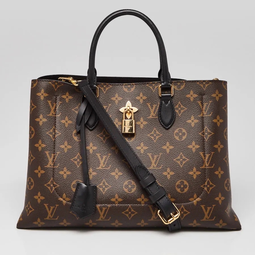 Louis Vuitton Monogram Canvas Flower Tote Bag